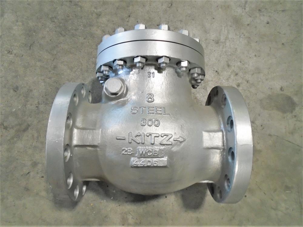 Kitz 8" 300# WCB Swing Check Valve 300SC0S-N